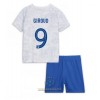 Maglia ufficiale Francia Olivier Giroud 9 Trasferta Mondiali 2022 per Bambino